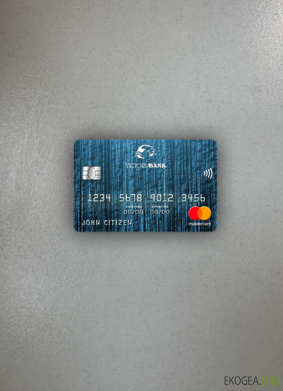 Moldavie Victoriabank mastercard photolook recto